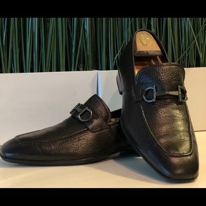 Salvatore Brown Leather Horsebit Loafer 🔥🔥Great